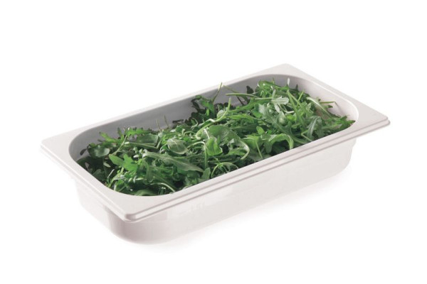 Hendi GN Behälter 1/3, 2,5 L, LxBxH: 325x176x65 mm, Weiß, 862582