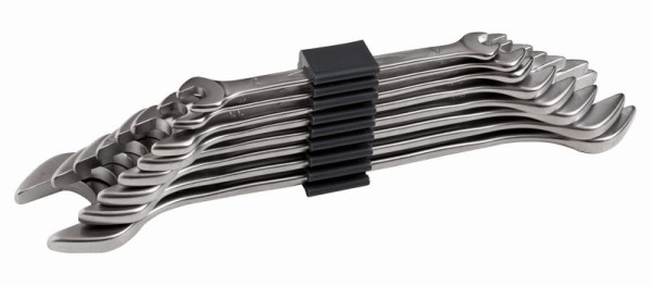 Bahco Doppelmaulschlüssel-Satz, 8-teilig, Kunststoffhalter, 1/4 - 1", 6Z/8C