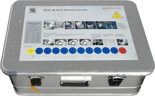 Skylotec SEAL PAC, Komponenten für 80m Seillänge Lebensdauer: 10 Jahre, SET-SEAL PAC-80