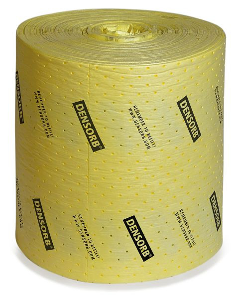 DENSORB Chemikalienbindemittel Vlies Rollen, Premium Triple, heavy, 2-lagig, 50 cm x 45 m, VE: 2 Stück, 330497