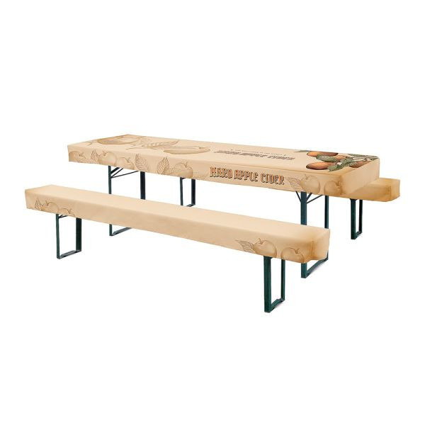 Showdown Displays Biertisch Cover 200 x 50 cm, Textil, BSTC200