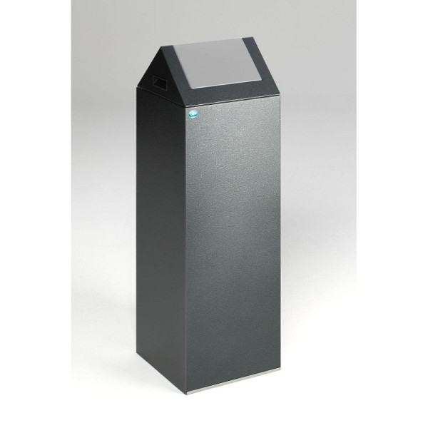 STEIN HGS Wertstoffsammelgerät WSG 85 S, selbstlöschend, Antiksilber, Antiksilber, silber, 82062.0003