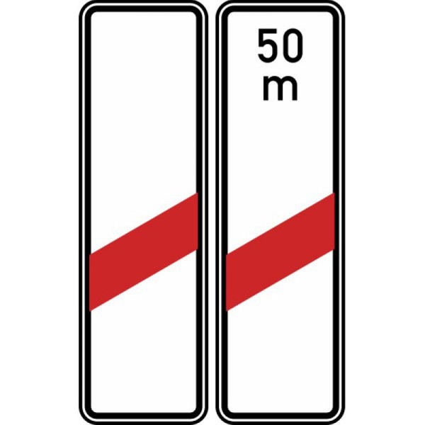 Stein HGS Einstreifige Bake (Aufstellung rechts), RA1, Flachform 3 mm, ohne Entfernungsangabe, 162-10-13