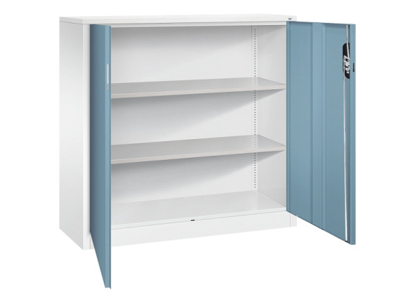C+P Büroschrank Acurado, H1200xB1200xT400mm, 9016/0010, 9467-1200 S10297