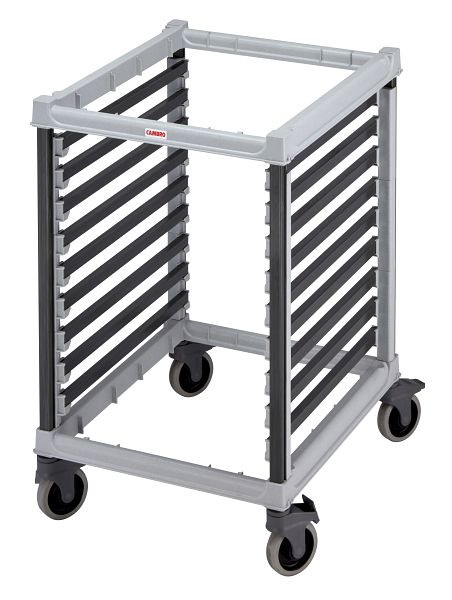 Cambro CAMSHELVING® GN 2/1 Wagen, niedrige Ausführung fasst 18x GN -Behälter 1/1-6,5 cm tief, UGNPR21H18480