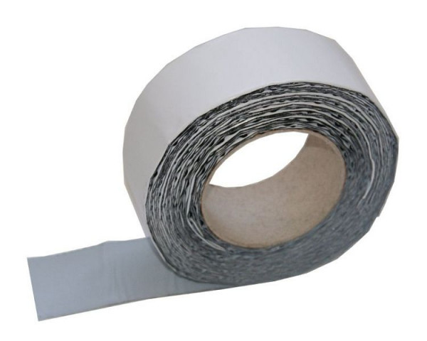 Vebatec Blitz Butyl Reparaturband Aluminium, Farbe: weiss, 50mm x 10m, 201