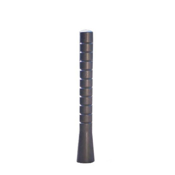 Stein HGS Stilpoller -Naxos-, feststehend/zum Einbetonieren, DB 703 eisenglimmer, Stilpoller mit zehn eingegossenen, Rillen und konisch zulaufendem Fuß, 24827-01
