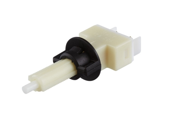 HELLA Bremslichtschalter, 12V, 2-polig, geschraubt, Öffner, elektrisch, Gehäusefarbe: weiß, 6DD 008 622-621