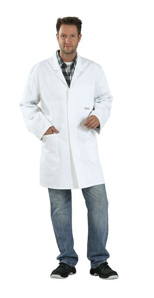 Planam BW 290 Berufsmantel, reinweiß, Größe 56, 0135056