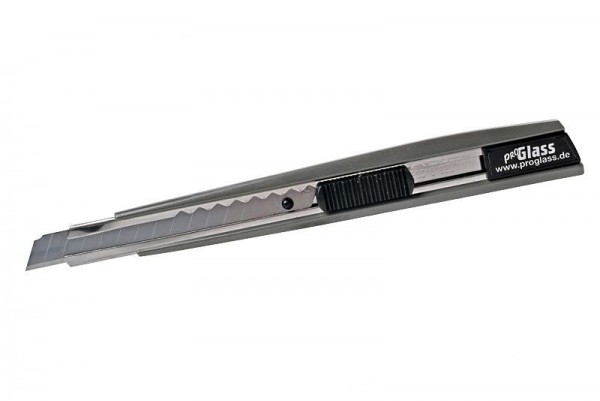 ProGlass Cutter Messer 9 mm mit ProGlass-Logo und Aufdruck, MESSER-C