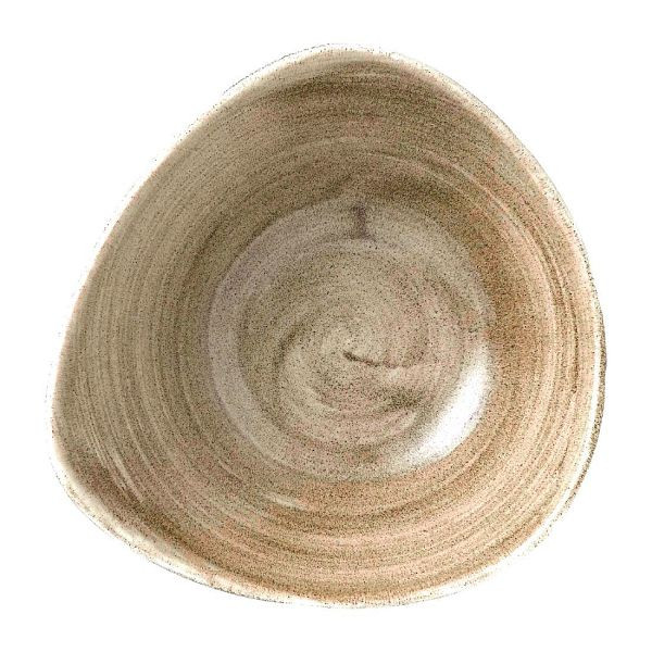 Churchill Stonecast Patina Lotusschale, Antik-Taupe, 178 mm, (12 Stück), FD864