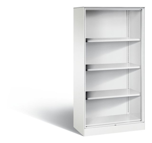 C+P Büroregal Asisto, H1635xB800xT435mm, Farbe: Weiß, 4 OH, 140013-000 S10033