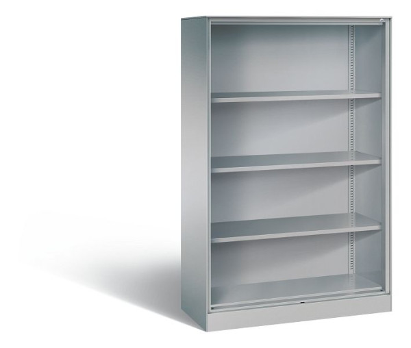 C+P Büroregal Asisto, H1635xB1000xT435mm, Farbe: Weißaluminium, 4 OH, 140012-000 S10029