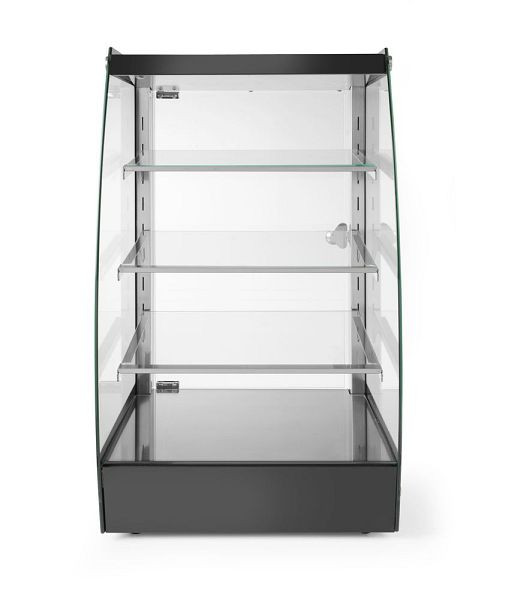 Hendi Offene Vitrine mit Regalablage, 75 l 230V 2W, 233092