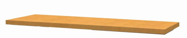 Simplaflex Werkbankplatte, Buche Multiplex, B x T x H 2000 x 600 x 40 mm, CLP206040BM