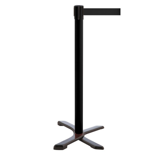 Stein HGS Personenleitsystem -P-Line Compact-, schwarz, schwarz, mit Gurtendstück (Standard), 34869-0402