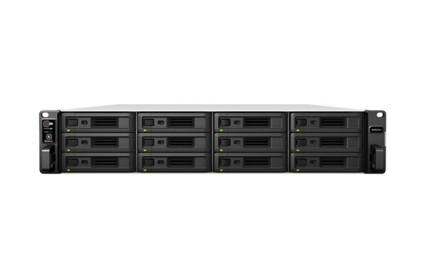 Synology RS3621XSplus Network Attached Storage, 12-Bay, Hotswap, ohne HDD, 4x GBit LAN, USB 3.0, 19", 2HE, RS3621XS+