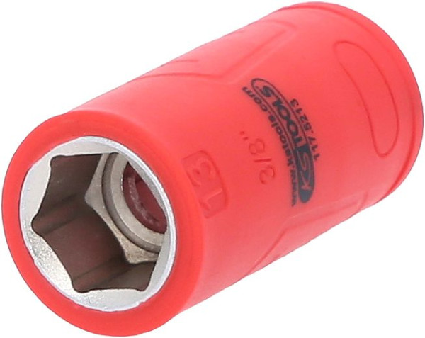 KS Tools 3/8" Isolierte Stecknuss, 13 mm, 117.5213, 4042146907832