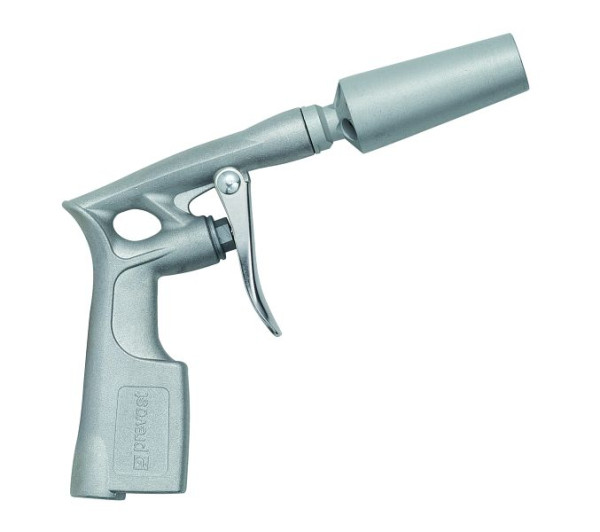Prevost Blaspistole Sonderausführung für hohen Durchsatz, Metall Düse= Auswechselbare Venturi Düse, BSPP Gewinde= G 1/4 AG, Länge der Düse= 76 mm, BGM B113