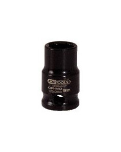 KS Tools 3/8" 12-kant-Kraft-Stecknuss, kurz, 10mm, 515.0960