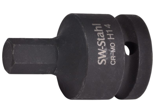 SW-Stahl IMPACT-Schraubendreheinsatz, 3/4", Innensechskant, 14 mm, speziell für Antriebswellen, 10186L-14