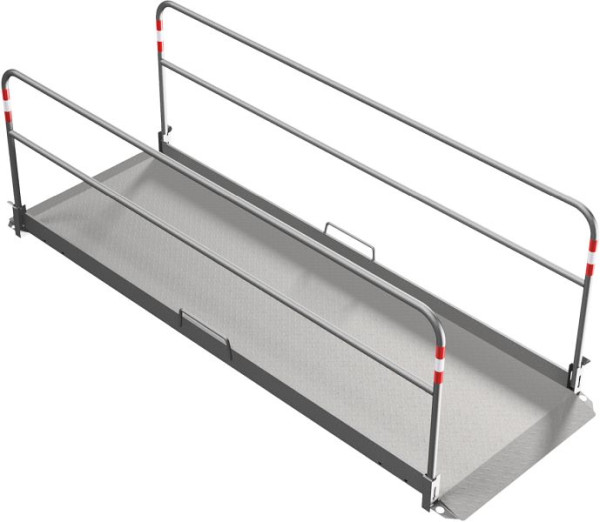 Schake Grabenbrücke aus Aluminium, Breite: 1,00 m, Länge: 3,20 m, 20283