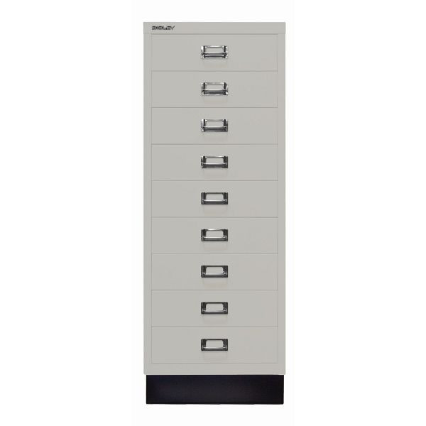 Bisley MultiDrawer™, Inkl. Sockel, DIN A3, 9 Schubladen, 667 york, L39A39S667