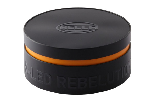 HELLA LED-Rundumkennleuchte, K-LED Rebelution, 12/24V, Gelb, geschraubt, Kabel: 150mm, Stecker: Flachstecker, 2RL 455 256-001
