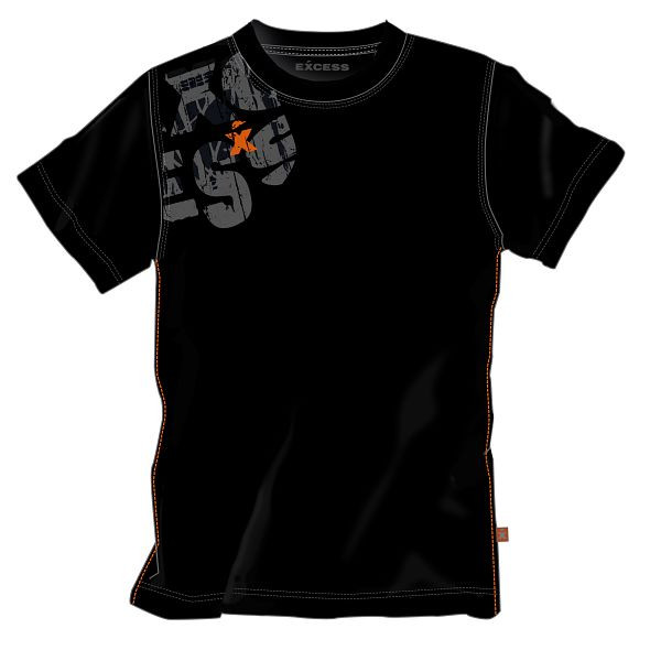 Excess T-Shirt schwarz, Größe: XS, 021-1-41-51-BLA-XS