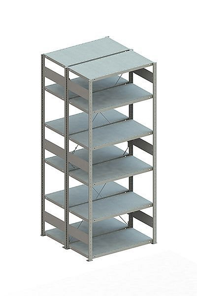 Meta CLIP 230 DGR 2500x1000x500 mm, verzinkt, Bodenanzahl: 2 x 6, 20070618