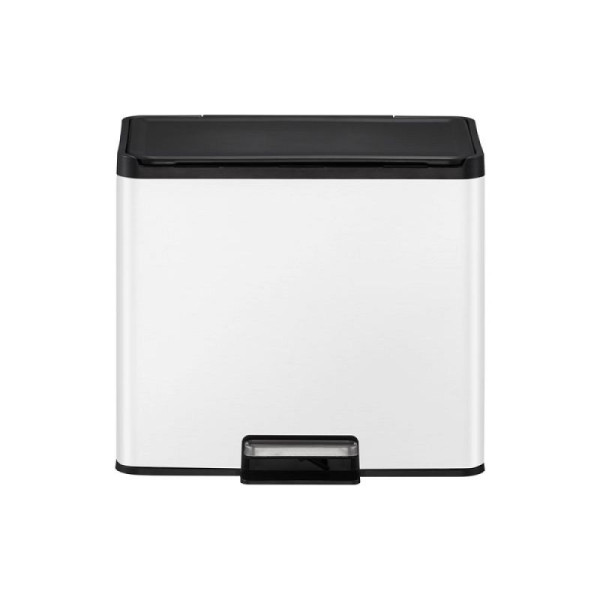 STEIN HGS Essential 2 Recycler Treteimer, weiß, 15 + 15 Liter, 84000.0003