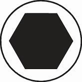 ELORA Schraubendreher-Einsatz 3/8", lang, Innensechskant, 3510-INL 6x220, 3510010062220