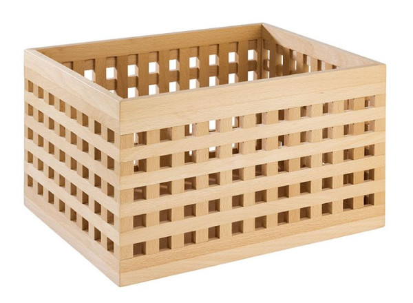 APS Box - BROTSTATION-, 34 x 26 cm, Höhe: 20 cm, Buchen-Holz, 00954