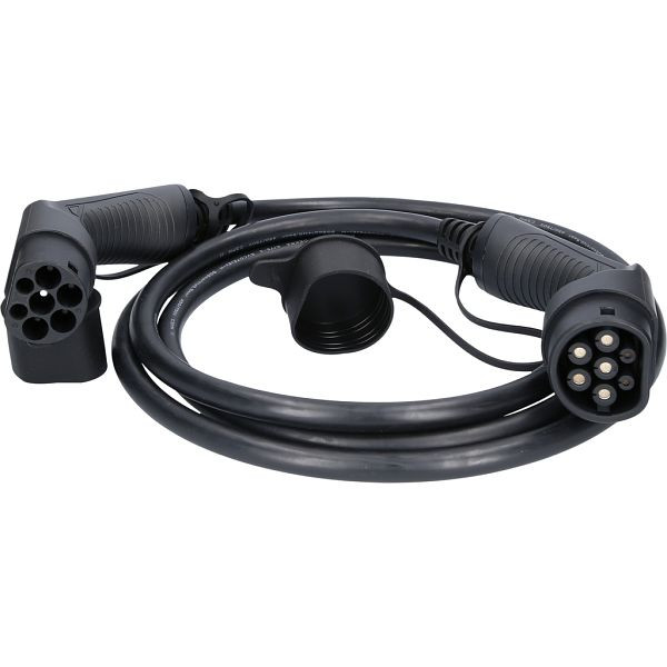 KS Tools Ladekabel, gerade, Typ 2 / Typ 2, 22 kw, 400 v, 32 a, 3 Meter, 117.7185