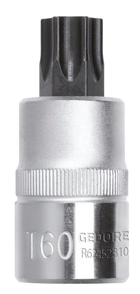 GEDORE red Schraubendrehereinsatz 1/2" für Innen-TX-Schrauben, lang TX T30, Länge 100mm, 3300453