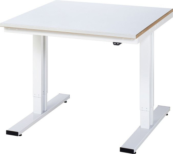 RAU Werktisch Serie adlatus 300, B1000 x T1000 x H720-1120 mm, 08-WT-100-100-ES