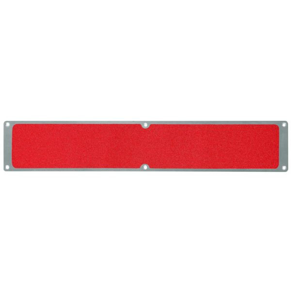 Mehlhose Antirutschplatte Aluminium mit m2 Antirutschbelag, Universal rot 114x635mm, APM1RF1