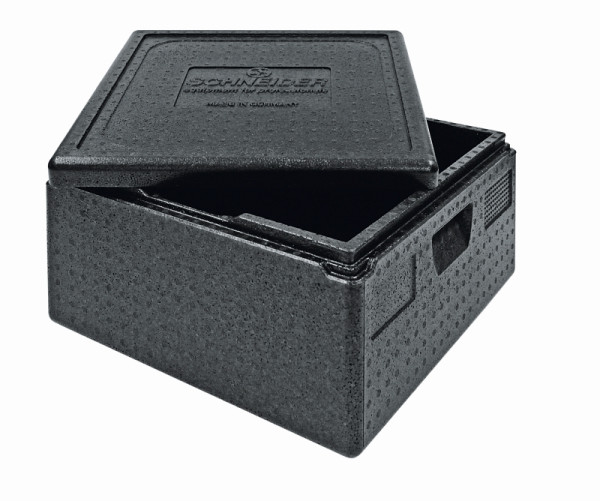 Schneider Transportbox TOP-BOX Pizza large, 35 Liter, Außenmaß: 480 x 480 x 265 mm, Innenmaß: 420 x 420 x 200 mm, 651260