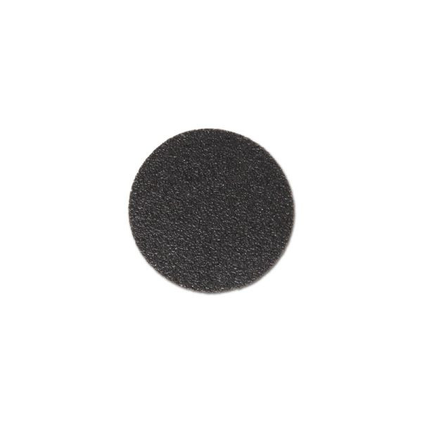 m2 Antirutschbelag Hinweismarkierung Verformbar schwarz Kreis 90mm, VE: 50 Stück, M2SV50K901
