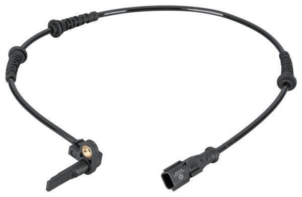 HELLA Sensor, Raddrehzahl, 2-polig, Kabel: 615mm, 6PU 012 806-941