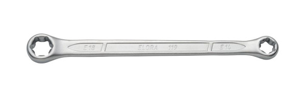 ELORA Doppelringschlüssel für Außen-TORX®-Schrauben, 119TXE-14x18 mm, 0119014181000
