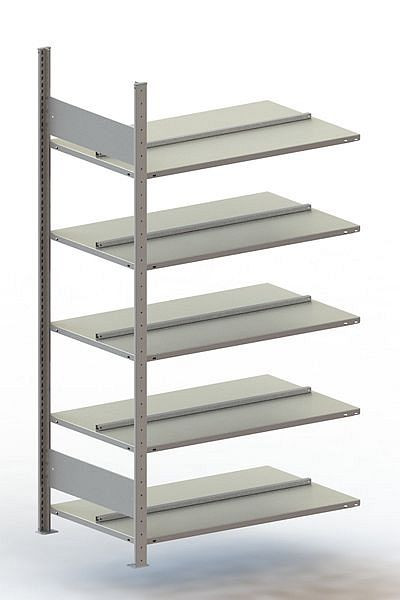 Meta S3 Büro Steckregal Compact AR 1850x1000x600 mm, verzinkt, Bodenanzahl: 5, 200178017