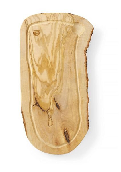Hendi Schneidebrett mit Rille Olivenholz 400x250x18 mm, 505212