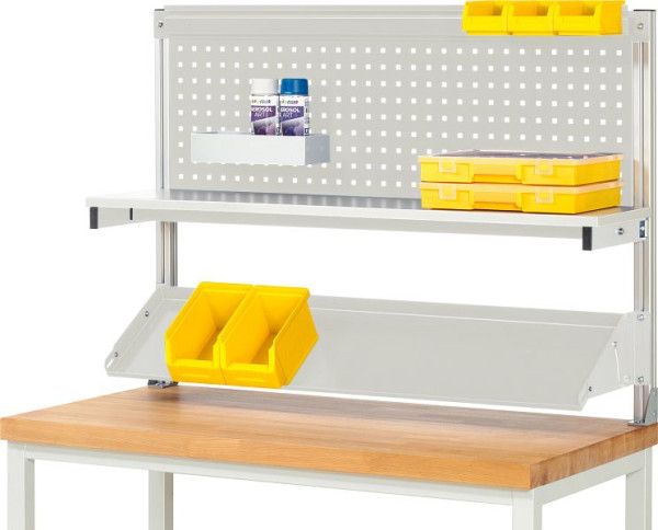 RAU System-Aufbau (Komplettset-01 B1250 mm), zur Montage auf Arbeitsplatte, RAL7035, SAE-KM01-1250.12