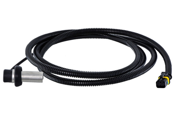 HELLA Sensor, Raddrehzahl, 2-polig, Vorderachse rechts/Hinterachse rechts, Kabel: 2151mm, 6PU 230 048-391