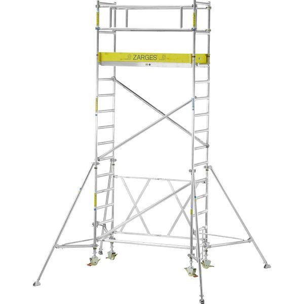 ZARGES Compactmaster 1T - LM-Klappgerüst, Arbeitshöhe 2,95 m, 53300