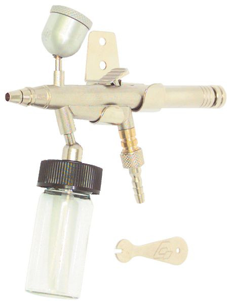 ELMAG Profi Luftpinsel Modell 'GRAPHIQUE', inklusive Zubehör, Düse 0,3 mm, 32405