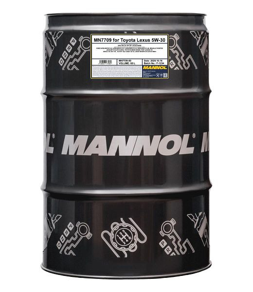 MANNOL Premium-Motoröl 7709 für Toyota Lexus 5W-30, VE: 60 l, MN7709-60