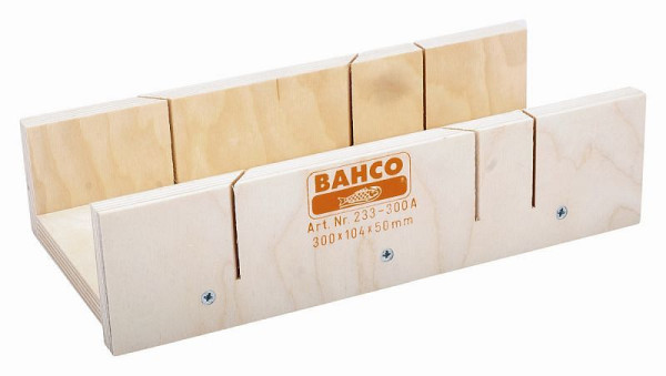 Bahco Schneidlade, laminiertes Holz, 300x104x50 mm, 233-300