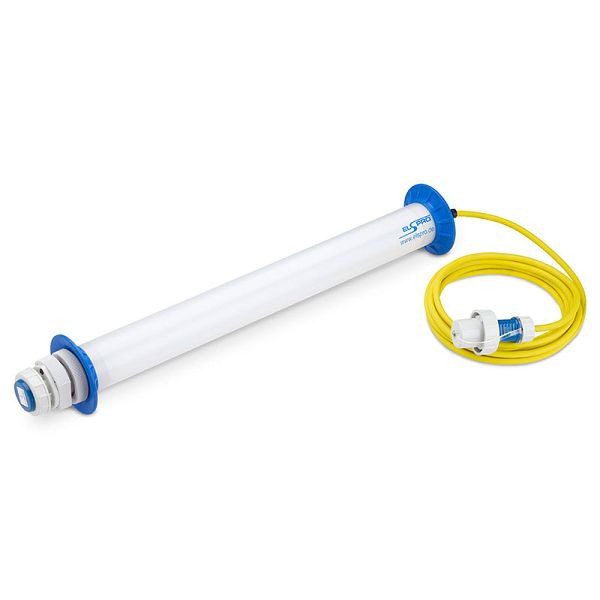 ELSPRO LED-Zeltleuchte SLZ Ø 70 mm Polycarbonat, IP67, Leistung: 46 W, 10 m Zuleitung mit Stecker, SLZ2346/10/01DWD